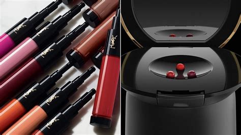 appareil rouge sur mesure ysl|yves saint laurent lipstick engraving.